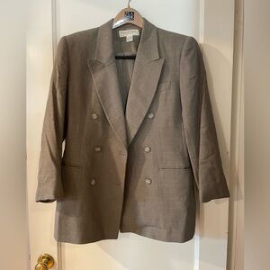 Jones New York 90s Vintage Suit & Skirt - Petite Size 10